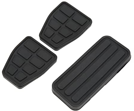 Ejoyous Auto Pedalgummi Ersatz, Gummi Gaspedal Bremspedal Kupplungpedal Abdeckung Kit rutschfeste Gaspedalauflage Pad für Kupplungs, für T4 1990-2003 OEM 171721647 321721173