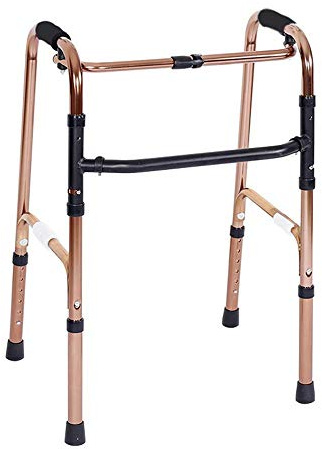 Andador liviano, Tor plegable para personas mayores, altura ajustable portátil para adultos, 30-37 pulgadas