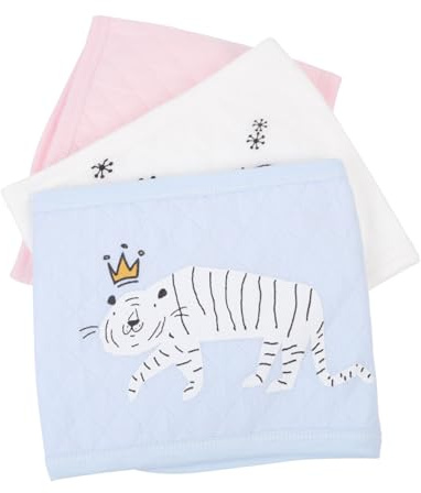 TOYANDONA 3stücke Baumwoll-bauchband für Neugeborene Bequeme Bauchbänder aus Weichem Material zum Windelwechseln oder Schlafen in Verschiedenen Farben Zufällige Farbe