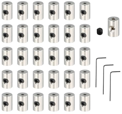Cozlly 30stk Pin Backs Locking, Pin Backs Verriegelung, Pin Rücken 200 Anstecker Verschluss mit Schraubenschlüssel, Stift Keepers Verschluss Schließe, Pin Keeper für Schmuck Diy Brosche Namensschild