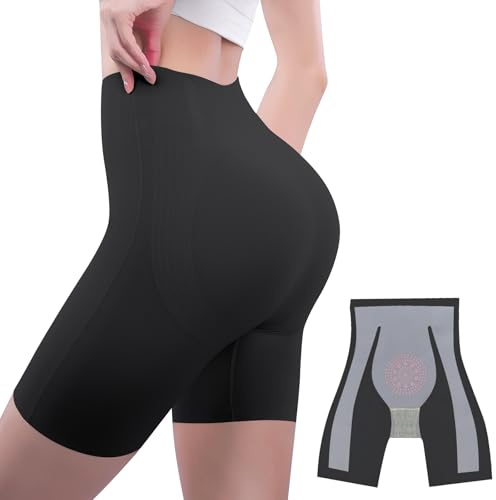 LoonTien BroCloth Shapewear for Women Tummy Control Knickers,High Waisted Tummy Control Knickers,Comfortable Body Shaper Panty,High Waist Shapewear Slimming Knickers (Black, L)