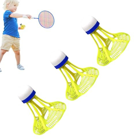 Fuuxtci Led Federball - Stabile Badminton-Federbälle mit Beleuchtung - Leuchtendes Badminton für Hinterhof-Badmintonspiel im Freien bei Nacht, Badmintonzubehör, Geschenke für im Teenageralter