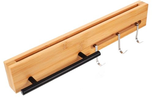 Generico Portacoltelli Da Appendere a Parete Contenitore Per Taglierini Da Cucina Supporto Per La Conservazione Della Taglierina Porta Taglierino Da Muro Cucina Portautensili Di Legno Brown