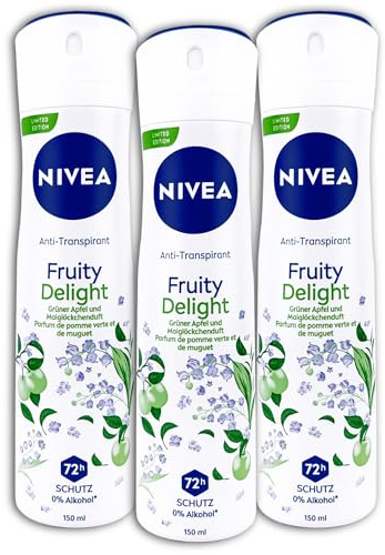 3er Pack Nivea Deospray Fruity Delight 3 x 150ml