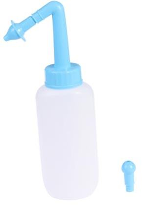 Veemoon Botella Vado Nasal Manual para Adultos y Limpiador Nasal Portátil para Polvo Moco y Cuidado Diario Nariz