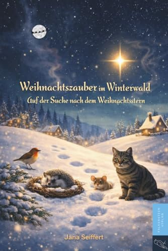Weihnachtszauber im Winterwald - Auf der Suche nach dem Weihnachtsstern: Ein liebevoll illustriertes Weihnachtsbuch mit Tieren, Reimen und ... und Verschenken – für Kinder ab 2 Jahren