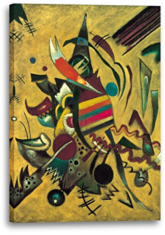 Printed Paintings Leinwand (80x120cm): Wassily Kandinsky - Punkte