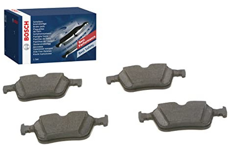 Bosch BP1993 - Brake Pads Car Rear Axle - Bosch Quality - Reduced Noise and Dust - ECE-R90 Certified - Copper-Free - 1 Set of 4 Pads