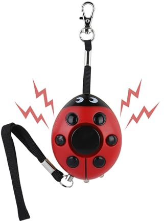 Sonew 120db Tragbar Persönlicher Alarm Käfer persönlicher drahtlos Taschenalarm Schrillalarm für Frauen, Kinder, Nachtschicht Arbeiter