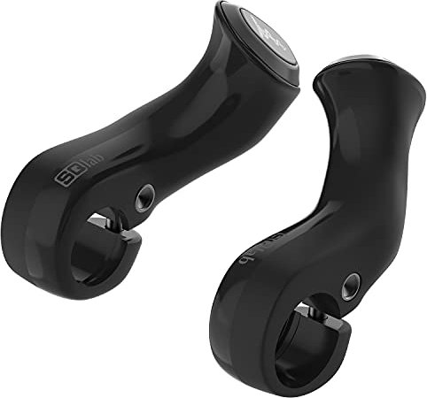 Sqlab 402/410 2311 Innerbarends Combo, City-Comfort & Trekking Bar Ends, Schwarz