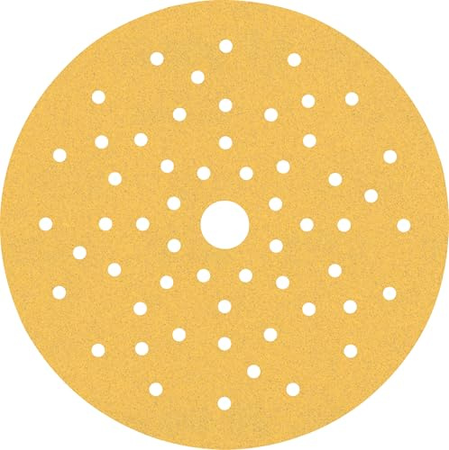 Bosch EXPERT C470 Schleifscheibe, 150mm, K150, Multilochung, 50-tlg. | für Farbe auf Holz, Hartholz, Körnung 150, Professional Zubehör Exzenterschleifer, Schwingschleifer