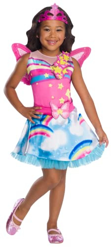 Rubie's – offizielles Barbie-Kostüm Dreamtopia Fee (Kinder) – Größe 9 – 10 Jahre
