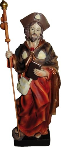 FADEDA Hlg. Jakobus/Höhe:15 cm/handbemalt/detailgetreue Krippen Figuren - Weihnachten Tisch Dekoration Krippe Zubehör