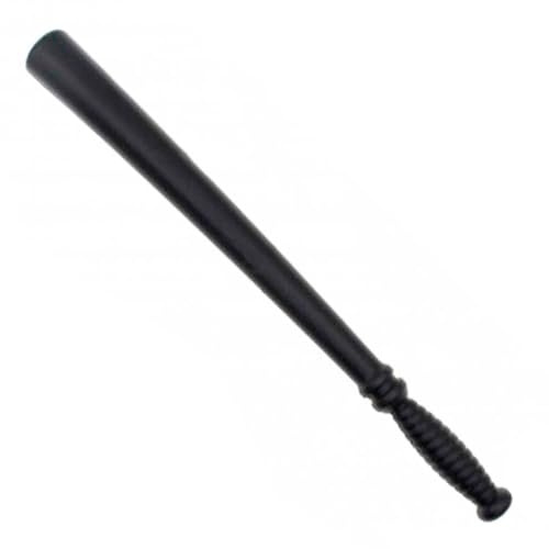 Acan Tradineur - Porra de policía de imitación para Adulto, plástico, complemento para Disfraces, Carnaval, Halloween, Cosplay, Fiestas, 50 cm