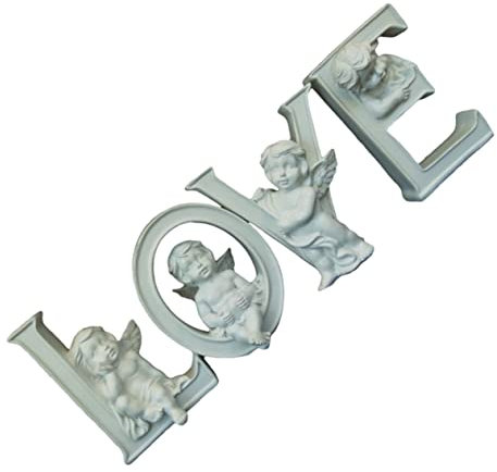 LIFKOME 1 Satz Liebesengelfiguren Valentinstagsgeschenk Valentinstagsstatuen Aus Kunstharz Wohndeko