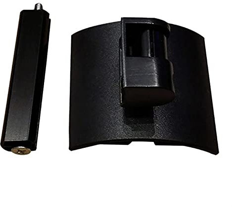 GLigeT Lautsprecher-Ständer Lautsprecherständer aus Metall, robuster Lautsprecherständerhalter, Wand- und Deckenhalterung for UB-20-Lautsprecherzubehör, Weiß/Schwarz Boxenständer (Color : Schwarz)
