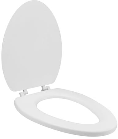 Yardenfun Toilettenset-dichtung Toilettenabdeckung Aus Hochwertigen Materialien Mit Verbessertem Polsterung Und Toilettensitzstütze Sanft Öffnen Und Schließen Für Ganze Familie Geeignet in w