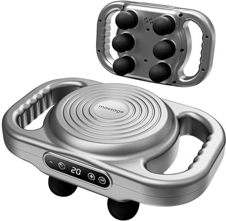 Massage Gun Deep Tissue 6 Head Muscle Massage Gun 14mm Amplitude Electric Massager Percussion Therapy Massager for Legs Arms Waist Back Buttocks Full Body Muscle Pain Relief, Ideal Gifts for Women Men