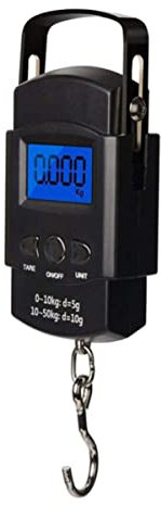 Toddmomy Tragbare Gepäckwaage Waage Für Zu Hause Elektronische Waage Tragbare Angelwaage Waage Zum Angeln Digitale Kleinwaagen Hausbedarf Gemüsewaage Hakenwaage Digitale Fischwaage Abs