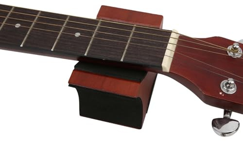 SPYMINNPOO Guitar Neck Ruhe Stütze Mahagoni -Material Gitarrenständer für Instrumentenhals ohne Schäden für die Meisten Instrumente Geeignet
