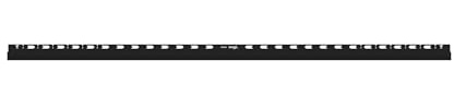 VOGI Gefälleprofil Abschlussprofil für Duschrinne mit Wandaufkantung SCHWARZ 150cm Skandinavischer Edelstahl Dauerhaft Stark Einfache Regulierung Montage Säurebeständig AISI304 Hochwertig Design