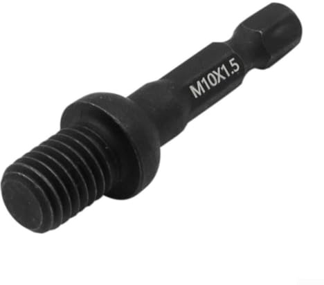 Gdfnmogo M6 M8 M10 - Juego de destornilladores de pernos y herramientas de inserción roscada, adaptador de enchufe autorroscante con vástago hexagonal de 1/4 pulgadas, acero al cromo vanadio (M10)