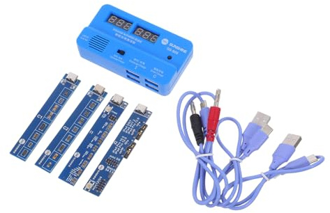 HOMSFOU Placa Activadora de Batería para Móvil Herramienta de Reparación y Tester de Carga para Teléfonos Inteligente Portátil con Protección para Técnicos y Bricolaje