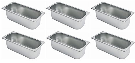 Speiseeisbehälter 5 Liter 360 x 165 x 120 mm Set