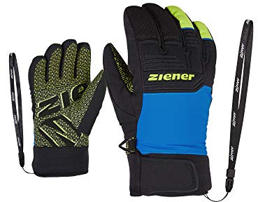 Ziener Primaloft LANUS AS 801983 Gants de Ski pour Enfant Bleu Persan 6,5