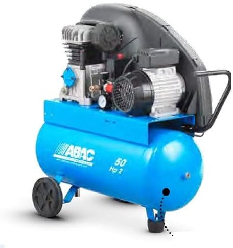 Abac - Compresseur Mono-étagé 50L 2CV 10 bar 15,3 m3/h - A29/50 CM2 ABAC