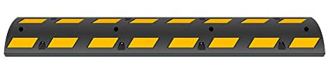 TMS PRO SHOP Kabelbrücke EXTRA, Vollgummi, schwarz, reflektierend, 180 x 30 x 7,5 cm, Art.-Nr. 609737 | Kabelkanal | Kabelführung