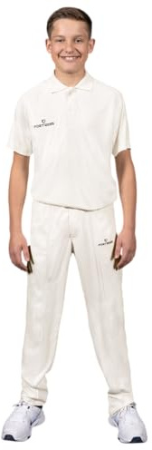 FORTRESS Junior Cricket Shirts [5 Sizes] - Long & Short Sleeved Shirt