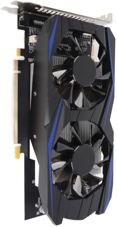 Scheda Grafica di Gioco, Scheda Video PC GTX550Ti GDDR5 6GB 192BIT, Memoria 3400MHZ 800MHZ , Doppia Ventola Raffreddata Ad Aria, Interfaccia HDMI VGA DVI, per Giochi in