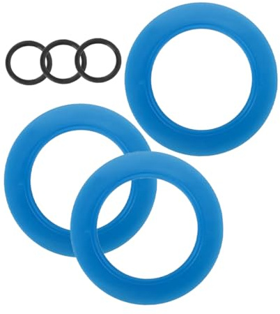 KITANDOVE Toilet Tank Fill Valve Seal Washer Replacement Kit Gasket Set Seal Ring TPR Material Prevent Water Leakage
