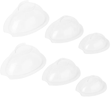 Generico 6 Pezzi Stampo per uova di Pasqua per cioccolato stampo per cioccolato in policarbonato cubo tortiere set cucina attrezzi cucina stampo in plastica stampo per torte