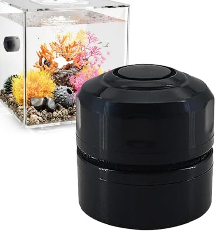 Detergente magnetico per acquario, raschietto per alghe e pulizia, anti graffio, per acquari, forte magnete per la rimozione di residui di alghe, sporco e acqua