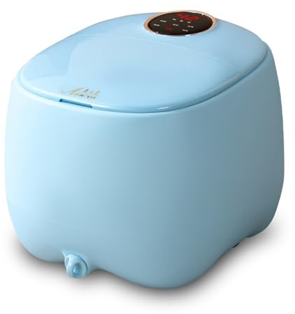 Foot Spa，Massaggiatore Piedi，Massaggio con Bolle, Per Piedi Funzioni Idrobolle, Pediluvio Idromassaggio Elettrico, Raggi Infrarossi, Calore，con Massaggio Vibrante Rilassante