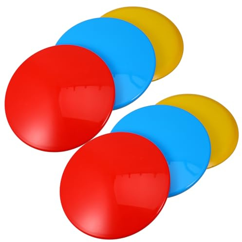 UPKOCH Set de 6 Disques de Disc Golf pour Débutants Comprenant Driver Disque de Distance Moyenne et Putter Équipement d'Entraînement Extérieur pour Golf Volant