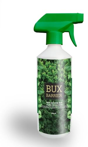 BuxusPro BuxBarrier Natural Box Tree Caterpillar Spray | 100% Natural BT-Free Protection for Box Hedging | Helps Control Box Tree Caterpillars & Protect Buxus Plants | Ready to Use 500ml