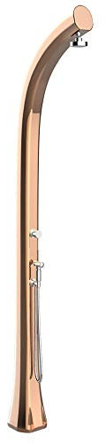 arkema Doccia Solare da Giardino Miscelatore e Doccetta Jolly Plus Top Line Oro Rosa