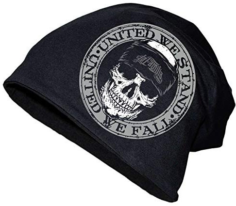 Life Is Pain Long Beanie Skull United we Stand Größe XS-XXL