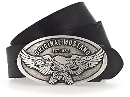 MUSTANG Classic Leather Belt W85 Black