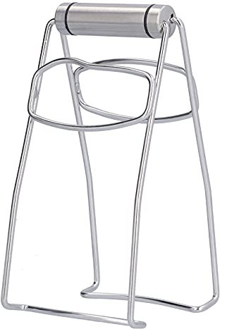 Joyzan Stainless Steel Hot Plate Gripper, Bowls Lifter Folding Dish Retriever Tongs Holders Crockery Clips Air Fryer Pan Clamp Picker Heat Insulation Anti Scald Bowl Holder Clip Cooking Tool Kitchen