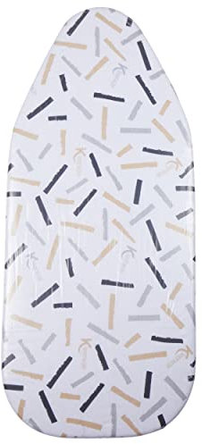 Kleeneze KL028293FEU7 Tabletop Ironing Board – Small Mini Ironing Table, 100% Cotton Cover, Foldable, Compact Storage, Lightweight, Ideal for Travel/Small Homes, Left and Right-Handed Use, 73 x 31cm