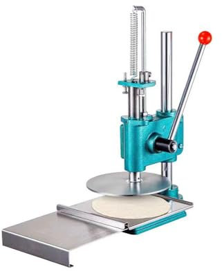 Pizzateigpresse, manuelle Pizzaformmaschine aus Edelstahl, Gebäckpresse, Teigpresse for Gewerbe oder Familie