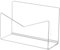 Fenteer Posthalter-Organizer, Schreibtisch-Briefhalter, Notizbuch, Buchorganisation, transparenter Briefständer, Aktenhalter für das Schulbüro