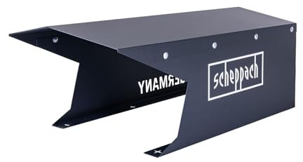 Scheppach Garage für Mähroboter RoboHome | Sonnen- & Regenschutz Carport | 740 x 440 x 300 mm
