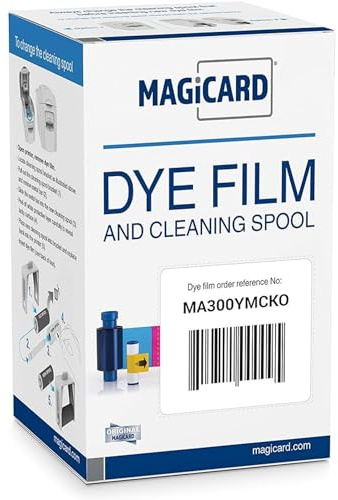 PEKTAS MA300 YMCKO Farbband für Pronto Enduro Rio Pro Drucker MA300 YMCKO Farbband 300 Bilder Original