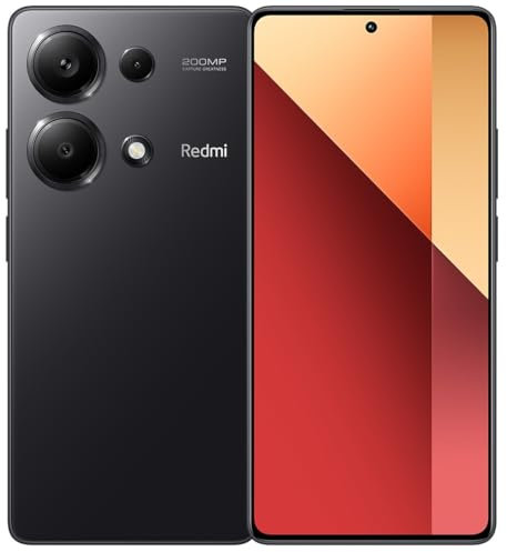 Xiaomi Redmi Note 13 Pro 16,9 cm (6,67) Double SIM Android 13 4G USB Type-C 8 Go 256 Go 5000 mAh Noir