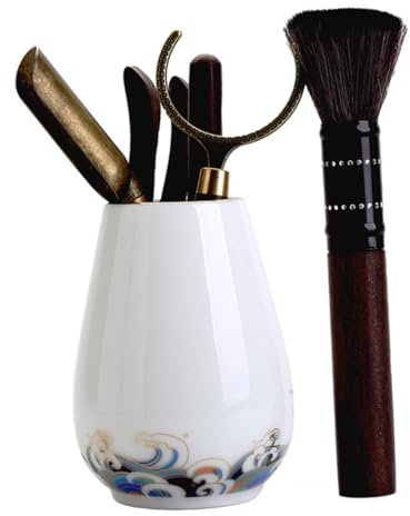 Cabilock Flasche Für Teezeremonie Utensilien-Set Zur Teezubereitung Teeparty-zubehör Tee-Set Tee-Kunst-Werkzeug-Set Für Zuhause Und Unterwegs